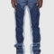 Flared Jeans Streetwear Blue